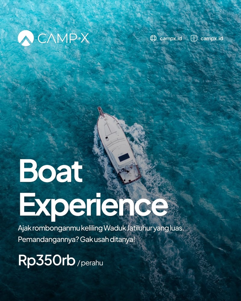 Keliling Danau Naik Perahu