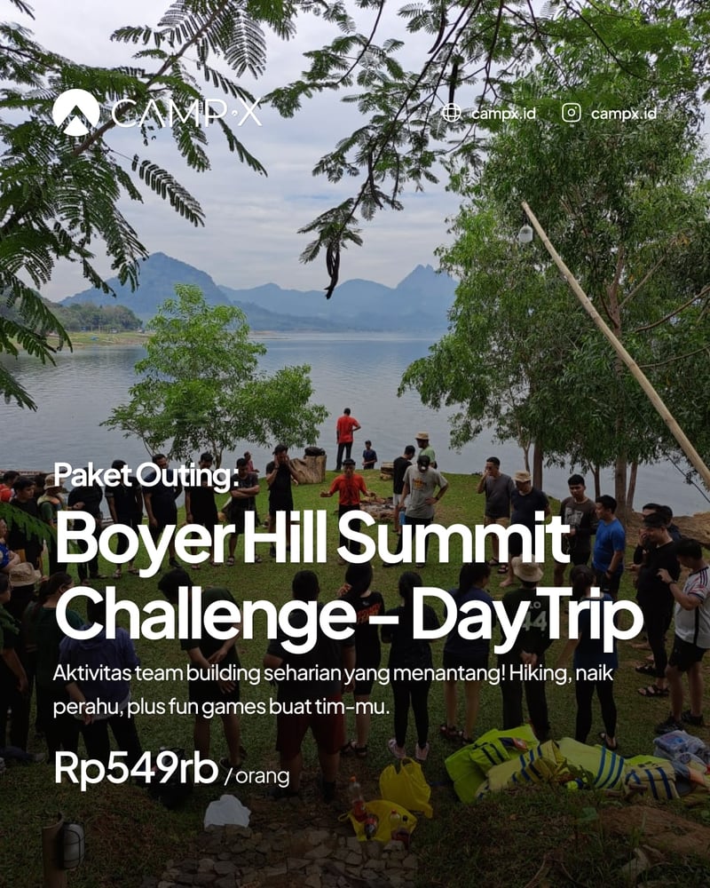 Paket Outing: Boyer Hill Summit Challenge - Day Trip