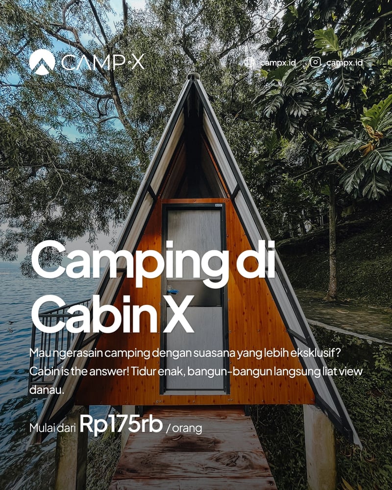 Camping di Cabin X: Camping Level Up!